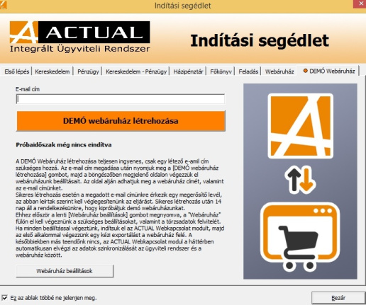 Webáruház demó